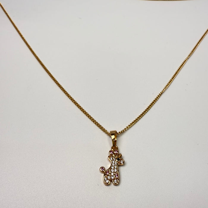 Collar con dije de animalito delicado y lindo para mujer