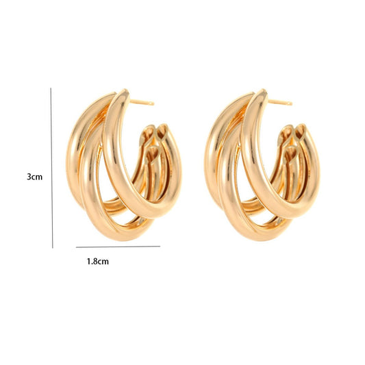 Elegant Earrings For Women Korean Trendy Versatile Fashion Long Tassel Pearl Simple Stud Wholesale Earrings - Fortune7Jewelry