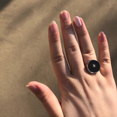 fashion alloy drip ring
