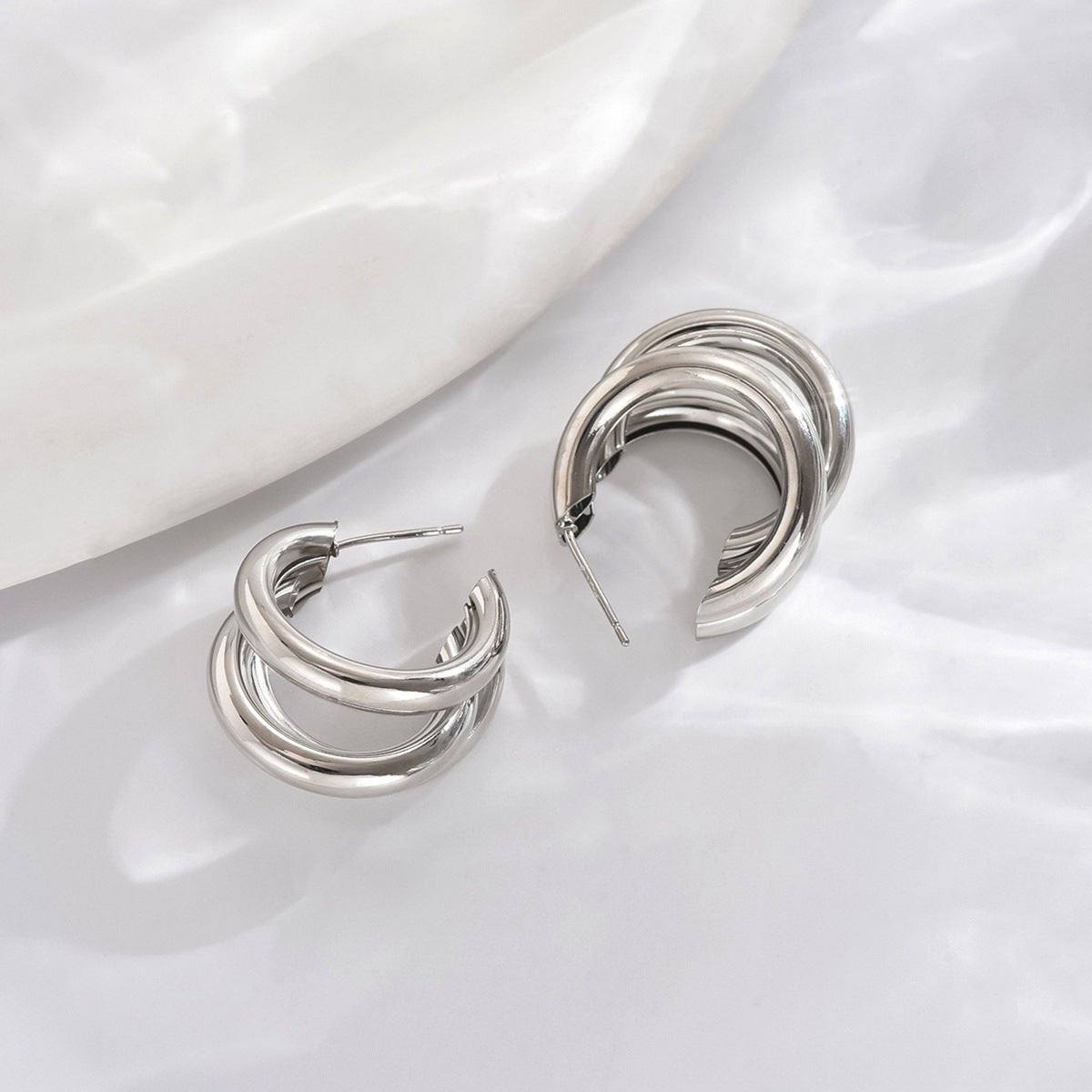 elegant earrings for women korean trendy versatile fashion long tassel pearl simple stud wholesale earrings - fortune7jewelry
