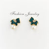 Little Horse Pearl Earrings