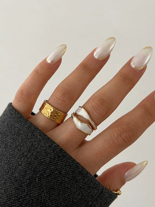 Haisili Enamel Circle Ring