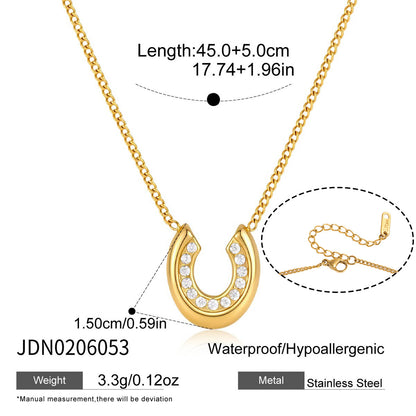 U-shaped horseshoe set