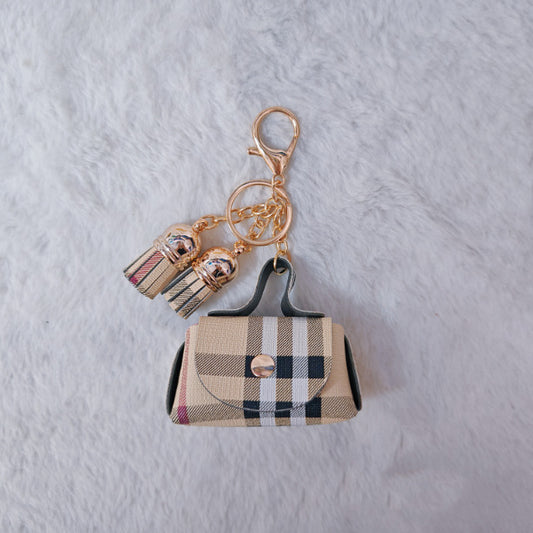 Mini Earphone Pouch Charm Decoration