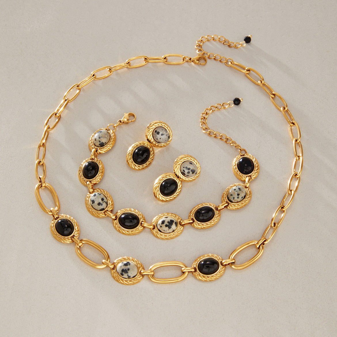 natural stone set