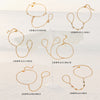 Stainless Steel Zircon Pearl Ring Bracelet