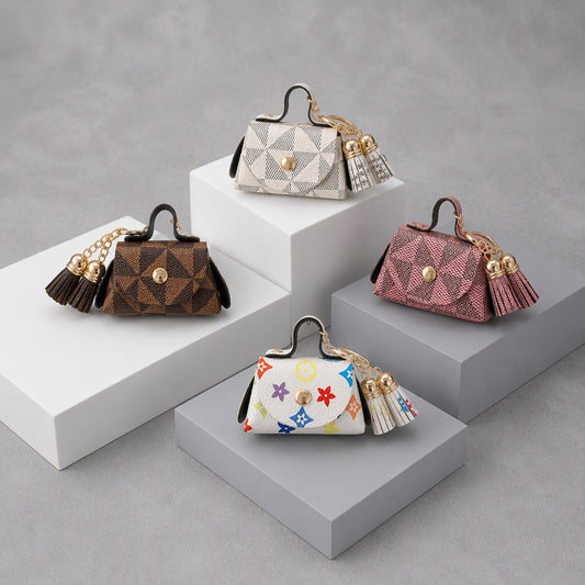 Mini Earphone Pouch Charm Decoration