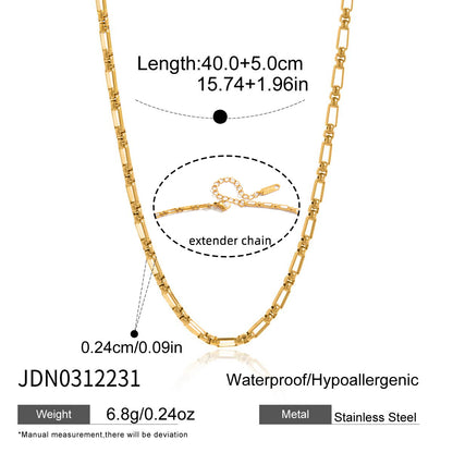 Heart‑shaped Natural Mother‑of‑Pearl Stainless Steel Necklace