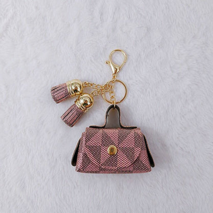 Mini Earphone Pouch Charm Decoration