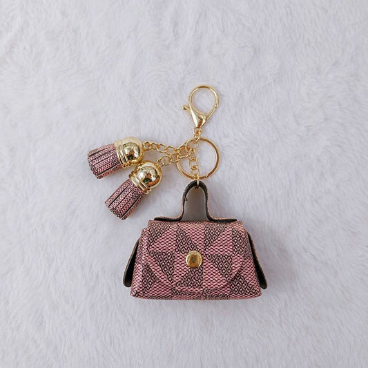 Mini Earphone Pouch Charm Decoration