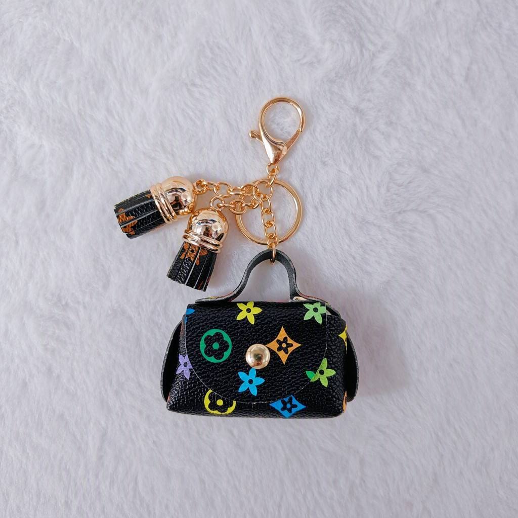 mini earphone pouch charm decoration