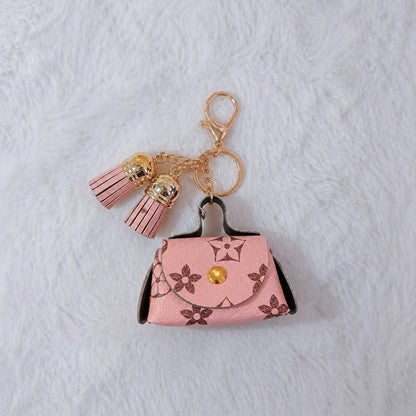 Mini Earphone Pouch Charm Decoration