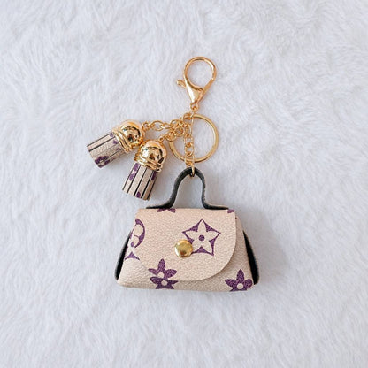 Mini Earphone Pouch Charm Decoration