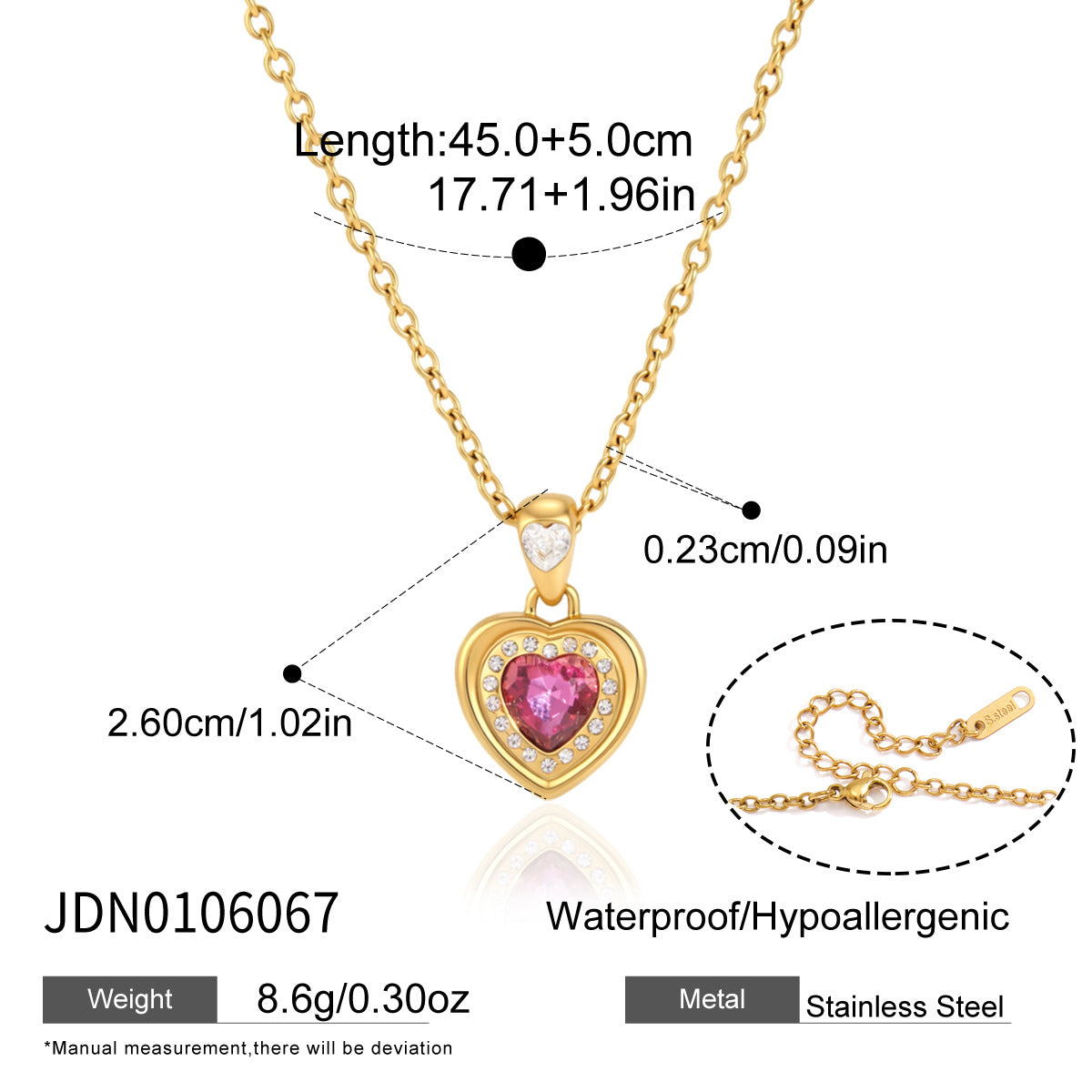 lucky gemstone necklace