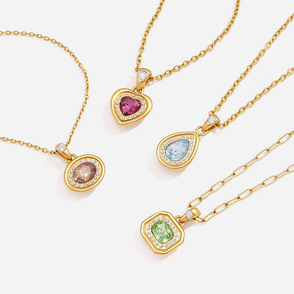 Lucky Gemstone Necklace
