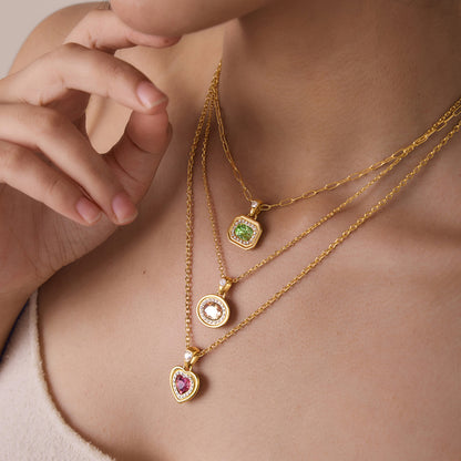 Lucky Gemstone Necklace