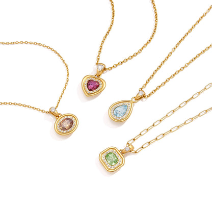 Lucky Gemstone Necklace