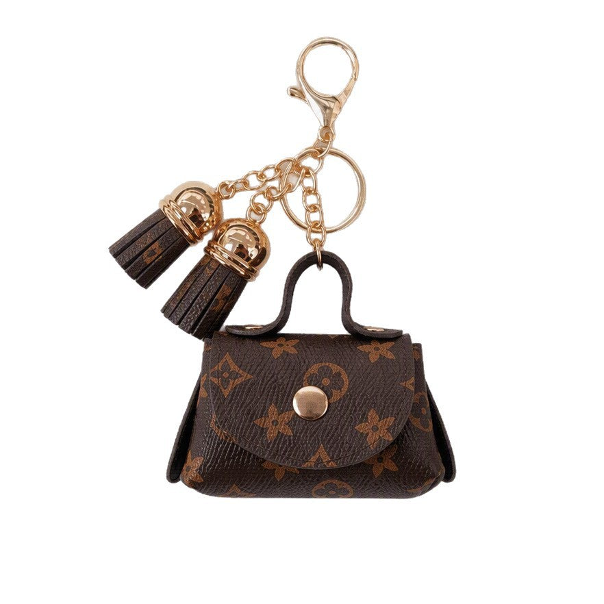 mini earphone pouch charm decoration