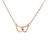 Heart-to-Heart Clavicle Necklace